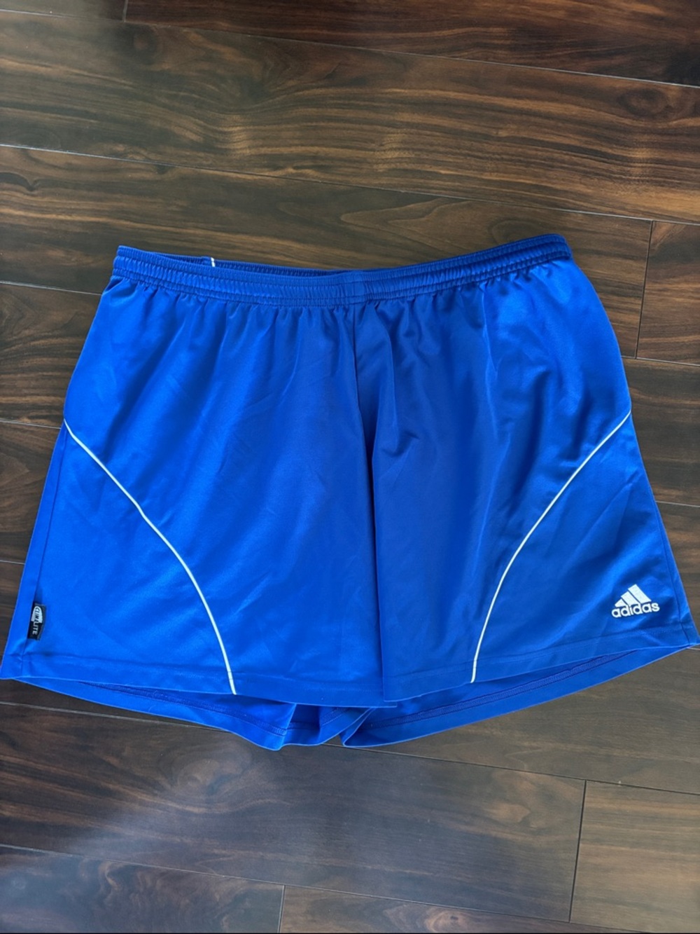 Adidas Royal Blue Athletic Skort with White Piping